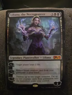 Liliana, the Necromancer Core Set 2019 Foil - Image 1
