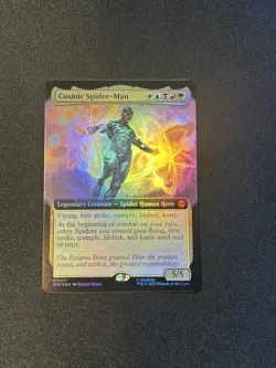 Magic The Gathering MTG Spider-Man foil COSMIC SPIDER-MAN M 0271 - Image 1
