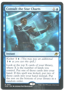 MTG - Consult the Star Charts - Edge of Eternities (EOE) - 24/143 - English - NM - Image 1