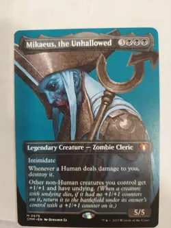 Mikaeus, the Unhallowed (Borderless) Commander Masters Regular - Image 1