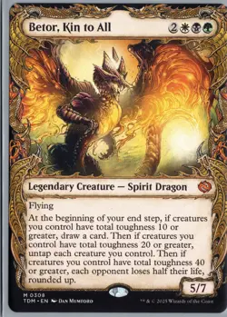 Betor, Kin to All (Showcase) M Tarkir: Dragonstorm 308 NM - Image 1