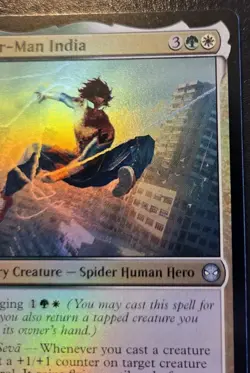 Spider-Man India 0151 Foil Uncommon Spider-Man Magic: The Gathering - Image 3