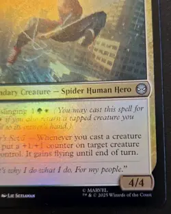 Spider-Man India 0151 Foil Uncommon Spider-Man Magic: The Gathering - Image 5
