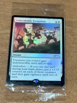 Unbreakable Formation NYCC TMNT Promo Foil Sealed Magic The Gathering MTG NM🔥 - Image 1