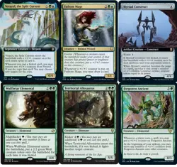 Custom Commander Deck - Verazol, the Split Current - Kickers & Counters - NM MTG - Image 1