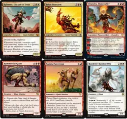 Custom Commander Deck - Kalemne, Disciple of Iroas - Giants - EDH Magic Cards NM - Image 1