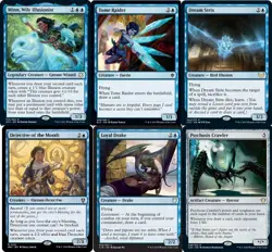 MTG Commander EDH Deck Minn, Wily Illusionist 100 Magic Cards Custom Deck - NM - Image 1