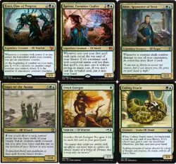 Empowering Elves (Green Blue) Deck -60 Cards Ezuri - Edric - MTG Magic Gathering - Image 1