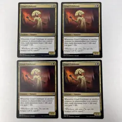Magic the Gathering MTG Cruel Celebrant Play Set Of 4 Cards - Image 1