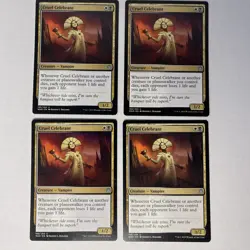 Magic the Gathering MTG Cruel Celebrant Play Set Of 4 Cards - Image 2
