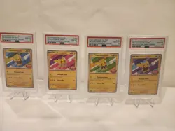 PSA 10 Pikachu Batik 101 154 155 190 indonesia Journey Promo Pokemon SET 4 - Image 1