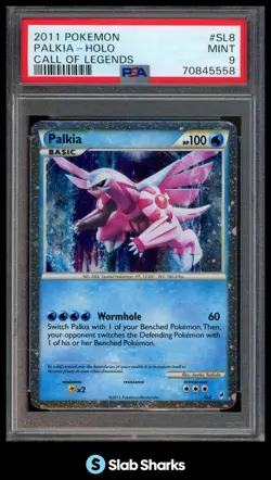 2011 POKEMON CALL OF LEGENDS #SL8 PALKIA HOLO PSA 9 - Image 1
