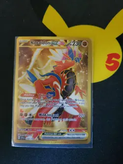 Pokemon TCG Koraidon EX 254/198 Hyper Rare Base Set Scarlet & Violet - Image 1