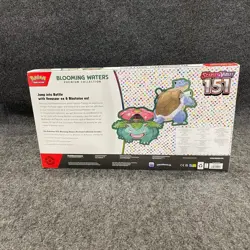 POKEMON S & V 151 Blooming Waters Premium Collection Box, Sealed Box is Worn - Image 2