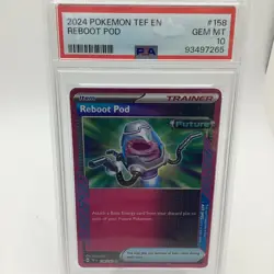 2024 Pokemon Temporal Forces REBOOT POD #158 Holo PSA 10 💎Gem Mint - Image 1