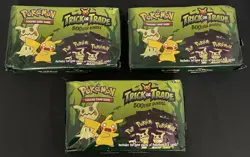 Lot of 3 2023 Pokemon TCG Trick or Trade BOOster Bundles 820650855306 - Image 1