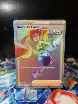 Korrina's Focus (Rainbow Foil) 174/163 Sword&Shield-Battle Styles | Pokemon TCG - Image 1