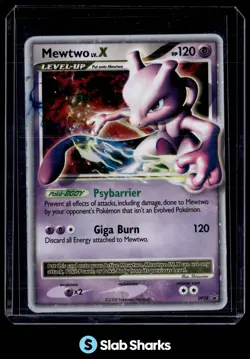 2007 POKEMON DIAMOND & PEARL BLACK STAR PROMOS #DP28 MEWTWO LV.X - Image 1