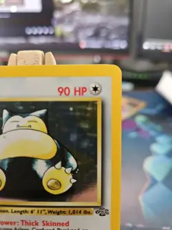 Pokemon TCG Snorlax Jungle 11/64 Holo Unlimited Holo Rare LP - Image 3