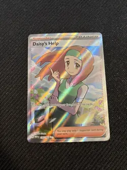 Pokemon TCG Daisy's Help Scarlet & Violet 195/165 Holo Ultra Rare - Image 1