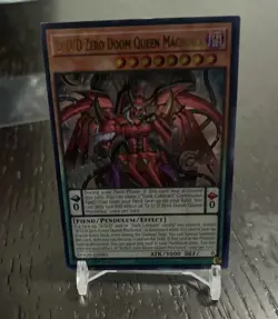 Yu-Gi-Oh D/D/D Zero Doom Queen Machinex Ultra Rare Dood-en003 1st edition - Image 1