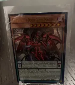 Yu-Gi-Oh D/D/D Zero Doom Queen Machinex Ultra Rare Dood-en003 1st edition - Image 3