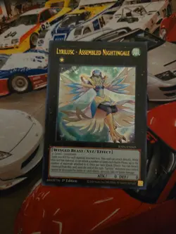 Yu-Gi-Oh! Lyrilusc - Assembled Nightingale (UR) RA04-EN069 Quarter Century Stamp - Image 1