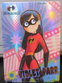 Voilet Parr SR Card Disney 100 Pixar 37th Anniversary Oscars CardFun Incredibles - Image 1