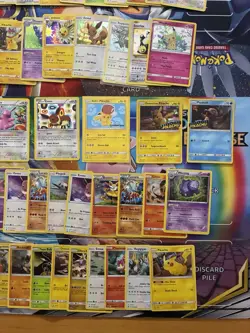 Pokemon Card Lot Fire Promos Ditto Pikachu Eevee Lugia 60 Cards - Image 2