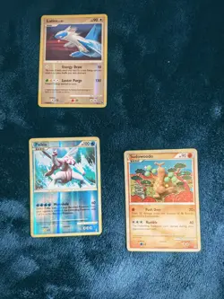 Pokemon Lot Of 3 Older Cards From 2008, 2010, 2011. See Pics For The Condition - Image 1