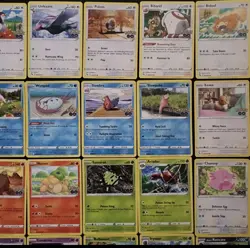 Pokemon GO Complete Common & Uncommon 42 Card TCG Set Lot NM Ungraded - Image 5