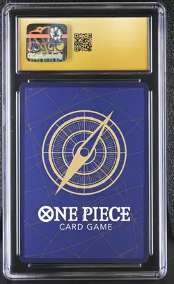 2024 ONE PIECE JPN MOS BURGER PROMO CARDS #P-080 MONKEY D. LUFFY CGC 10 PRISTINE - Image 2