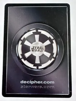 Star Wars CCG Oversized 5x7 Aurra Sing AI Autograph Promo Card - Image 2