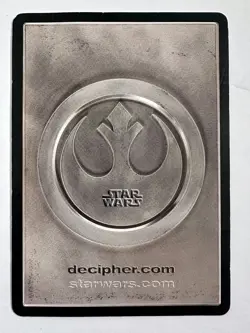 Star Wars CCG Oversized 5x7 Mara Jade, Corran Horn, & Talon Karrde Promo Card - Image 2
