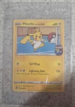 Pokemon Card - Pikachu On the Ball - Sealed Promo - Futsal Edition 001/005 - Image 1