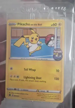 Pokemon Card - Pikachu On the Ball - Sealed Promo - Futsal Edition 001/005 - Image 3