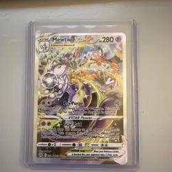 Mewtwo VSTAR Ultra Rare Crown Zenith: GG44/GG70 Ungraded Authentic NM Card - Image 1