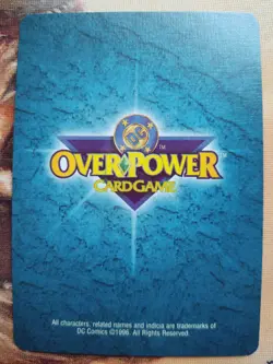 OverPower DC Comics 1996 Batman Martial Arts Expert Special Card OPD Very Rare - Image 2