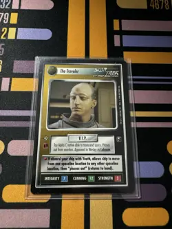 1998 Star Trek CCG: The Traveler Promo Card - Image 1