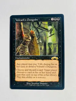 1X MTG MAGIC THE GATHERING VOLRATH'S DRAGON NM-MT CARD - Image 1