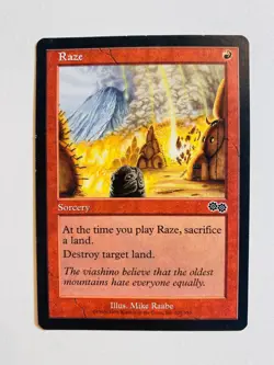 1X MTG MAGIC THE GATHERING RAZE NM-MT CARD - Image 1