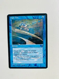 1X MTG MAGIC THE GATHERING HIGH TIDE NM-MT CARD - Image 1