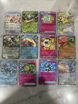 A Lot Of 12 Pokemon Surging Sparks Ex Cards - Image 1