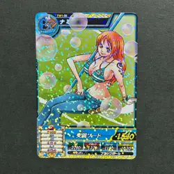 M1404 Nami R Holo Treasure World Japanese One Piece Berry Match Carddass Card - Image 1