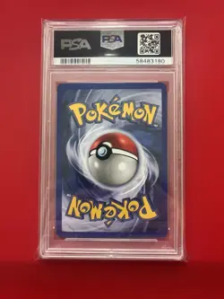 PSA 7 Hitmonchan Holo 8/130 | Base Set 2 2000 | Pokemon TCG Card - Image 2