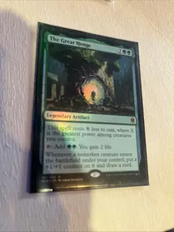 The Great Henge -Foil Near Mint MTG Throne of Eldraine - Image 1
