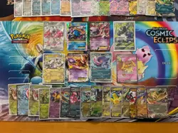Pokemon Card Full Art Alt Art Fire Charizard Blastoise Mewtwo 71 Cards - Image 2