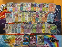 Pokemon Card Full Art Alt Art Fire Charizard Blastoise Mewtwo 71 Cards - Image 3