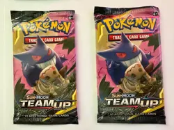 Pokemon Team Up Booster Pack Lot Of 8 (OPENED) COMMON CARDS ONLY AND CODE CARD - Image 5