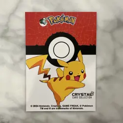 Chansey #113 - Cracked Ice Holo - Crystal Collection 2024 - Pokemon Card - Image 2